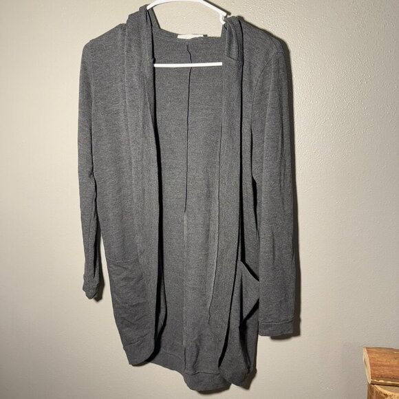 August Mist gray light weight cardigan - Picture 1 of 5